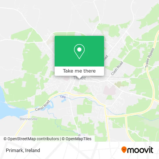 Primark map