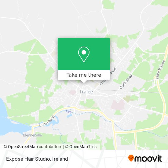 Expose Hair Studio map