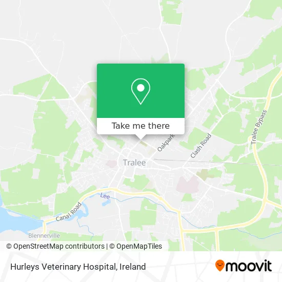 Hurleys Veterinary Hospital map