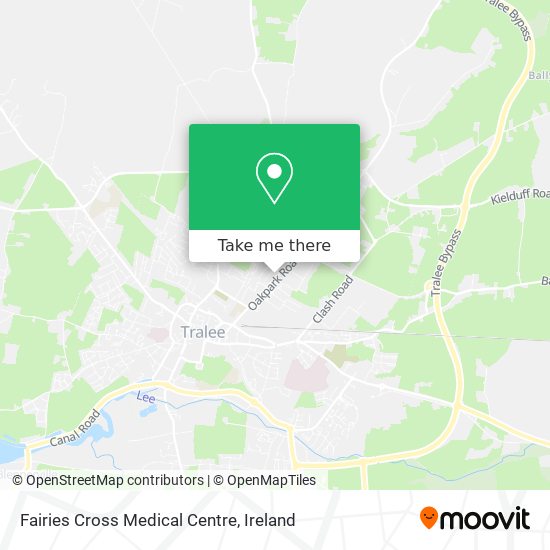 Fairies Cross Medical Centre map