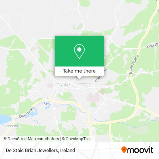 De Staic Brian Jewellers map
