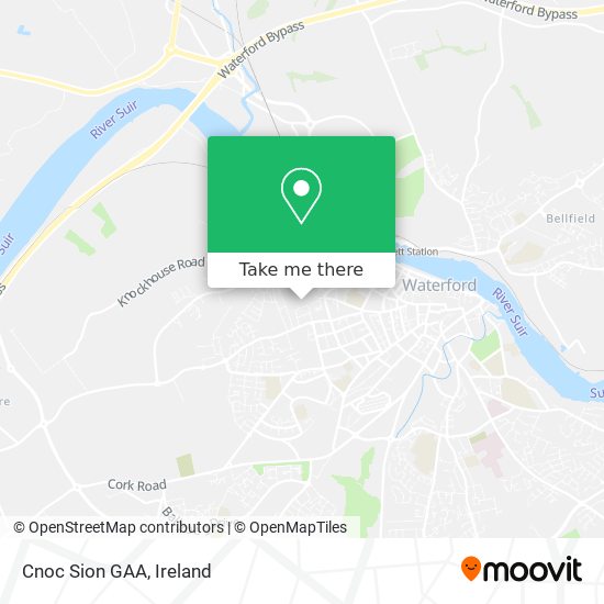 Cnoc Sion GAA map