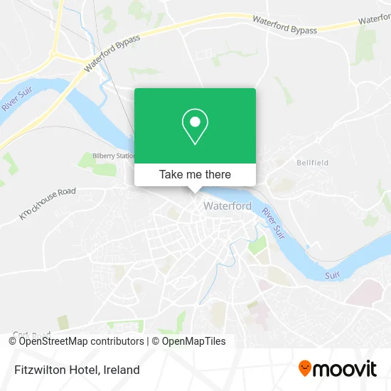 Fitzwilton Hotel map