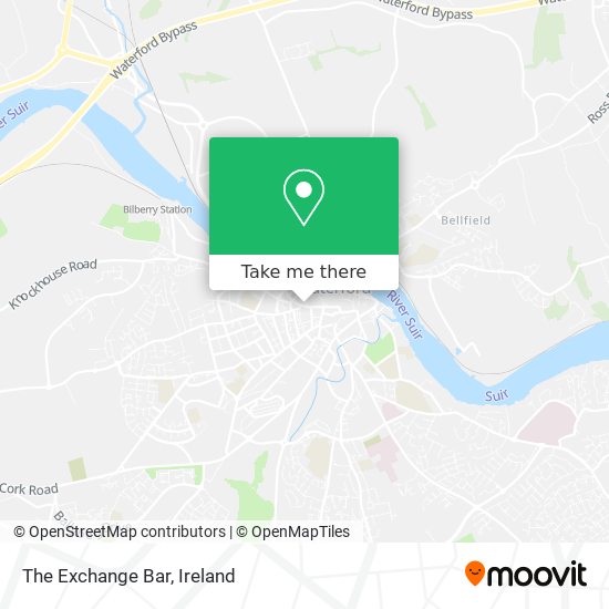 The Exchange Bar map