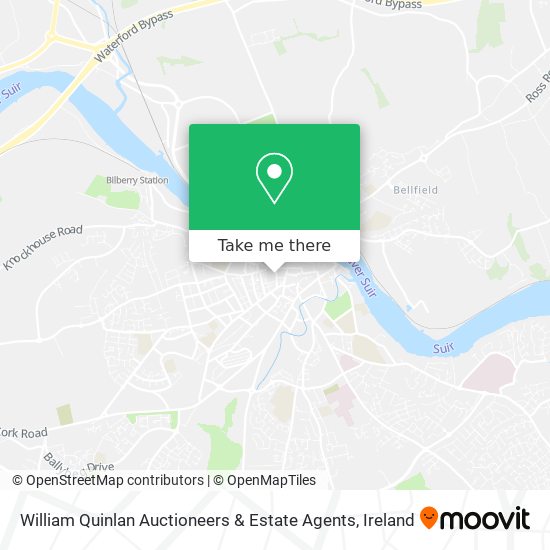 William Quinlan Auctioneers & Estate Agents map