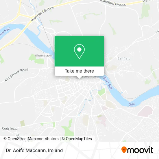 Dr. Aoife Maccann map