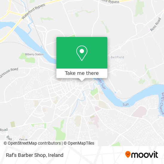 Raf's Barber Shop map