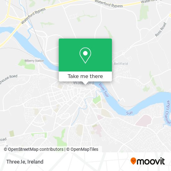 Three.Ie map