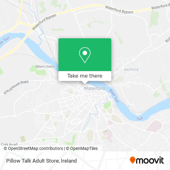 Pillow Talk Adult Store map