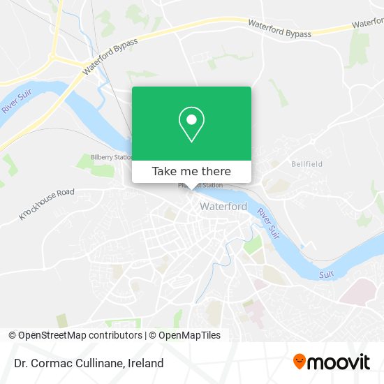 Dr. Cormac Cullinane map