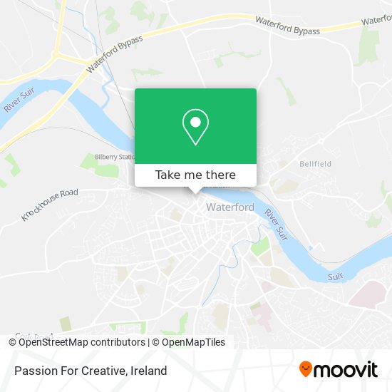 Passion For Creative map