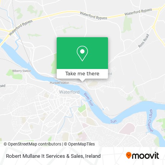 Robert Mullane It Services & Sales map