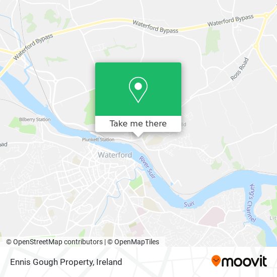 Ennis Gough Property map