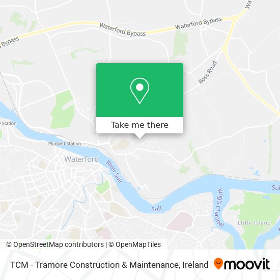 TCM - Tramore Construction & Maintenance map