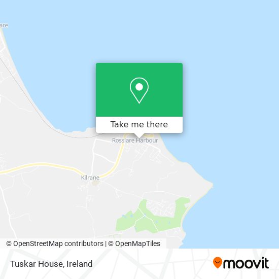 Tuskar House map