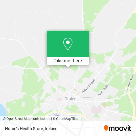 Horan's Health Store map