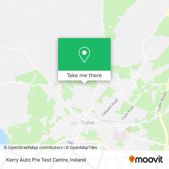 Kerry Auto Pre Test Centre map