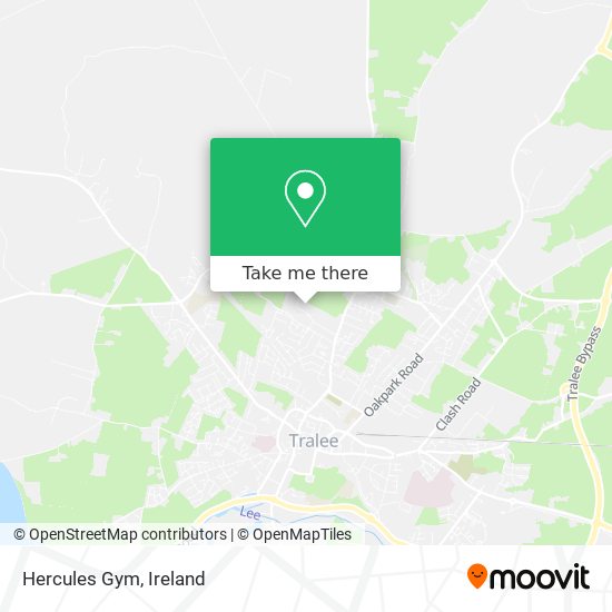 Hercules Gym map