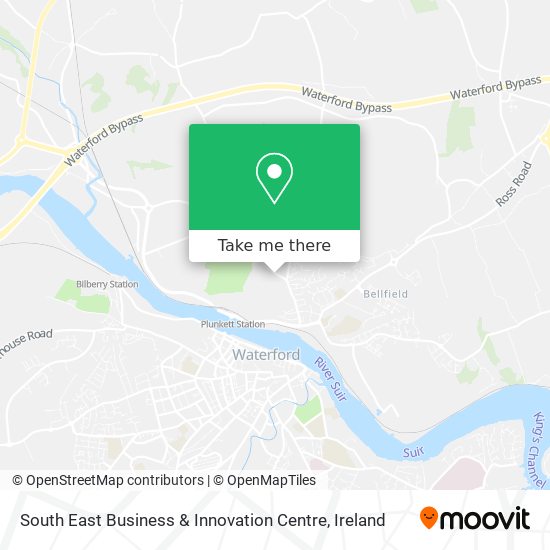 South East Business & Innovation Centre map