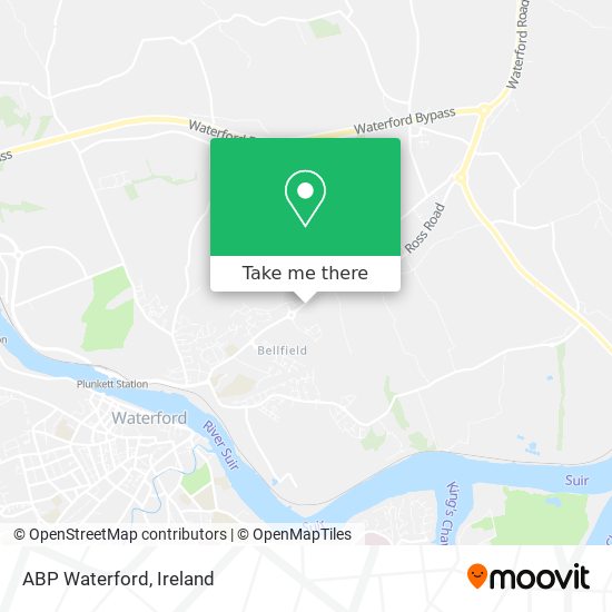 ABP Waterford map