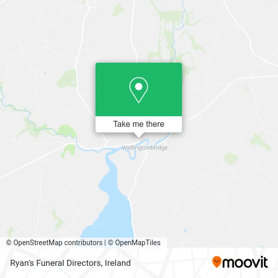 Ryan's Funeral Directors map