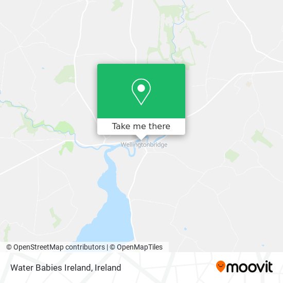 Water Babies Ireland map