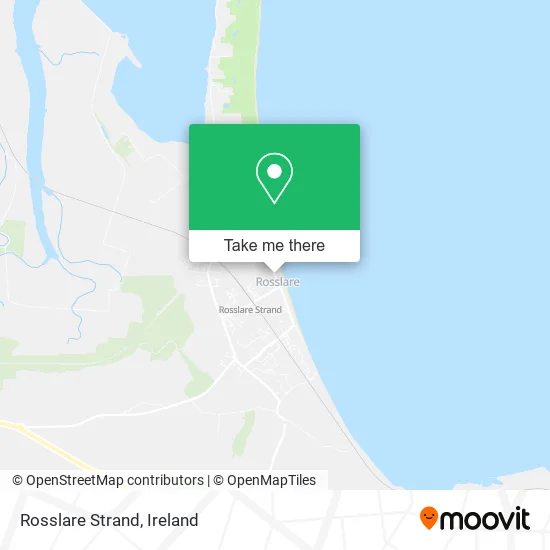 Rosslare Strand map