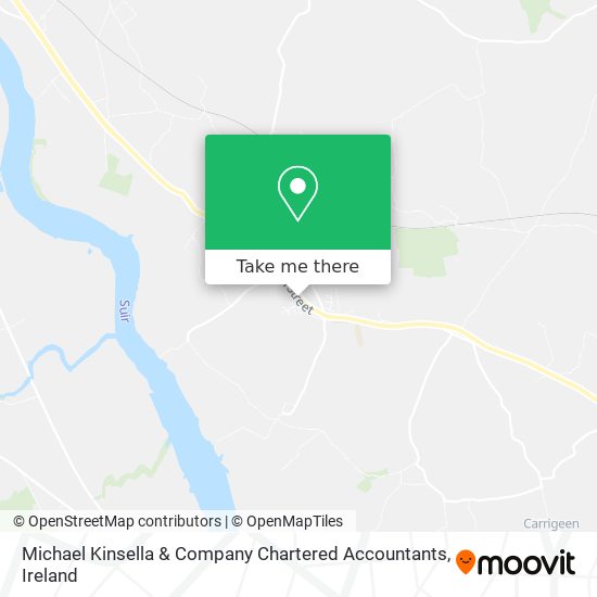 Michael Kinsella & Company Chartered Accountants map