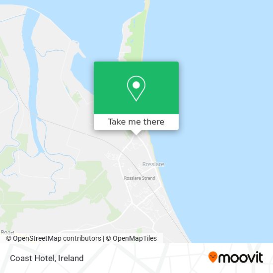 Coast Hotel map