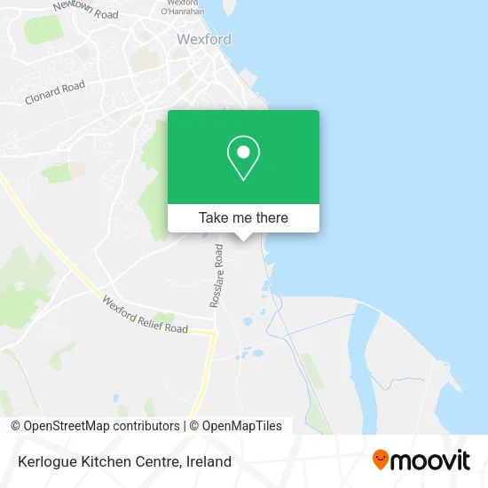 Kerlogue Kitchen Centre map