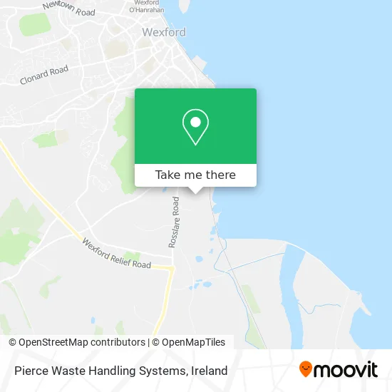 Pierce Waste Handling Systems map