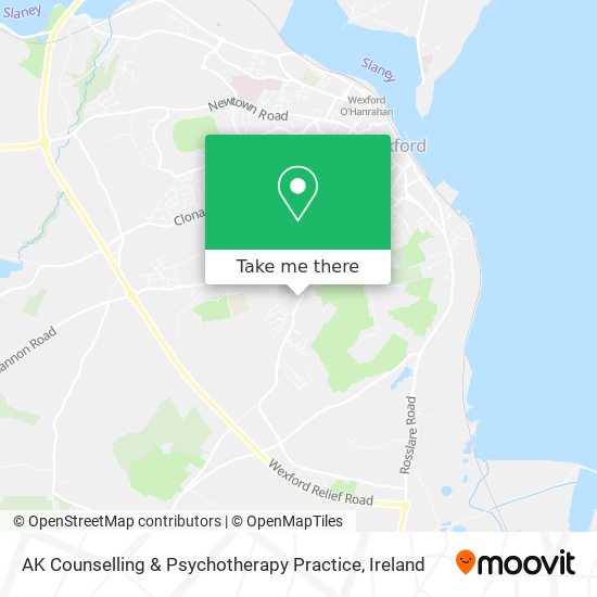 AK Counselling & Psychotherapy Practice map