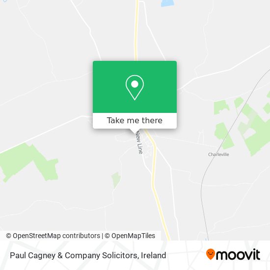 Paul Cagney & Company Solicitors map