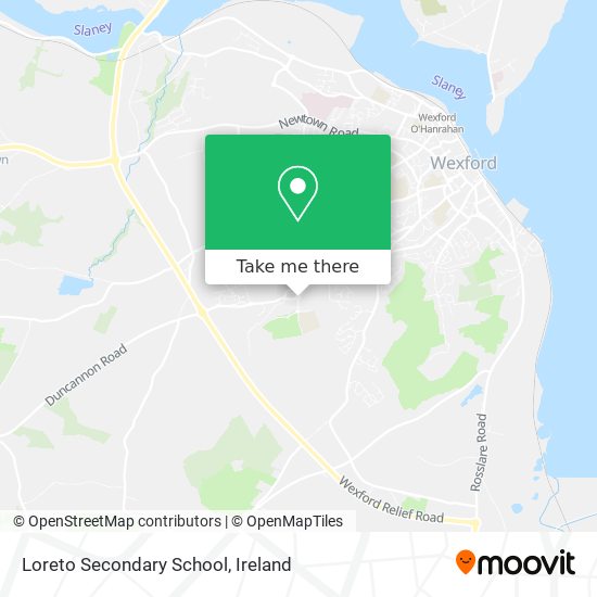 Loreto Secondary School map