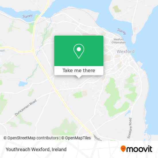 Youthreach Wexford map