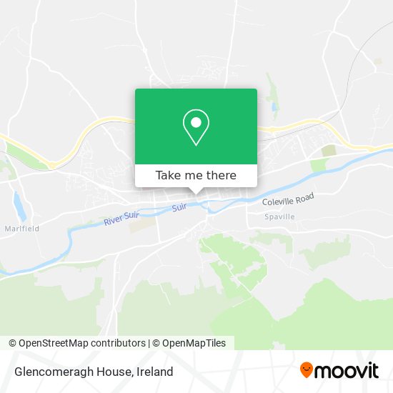 Glencomeragh House map