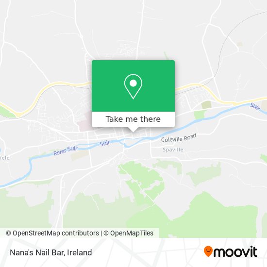 Nana's Nail Bar map