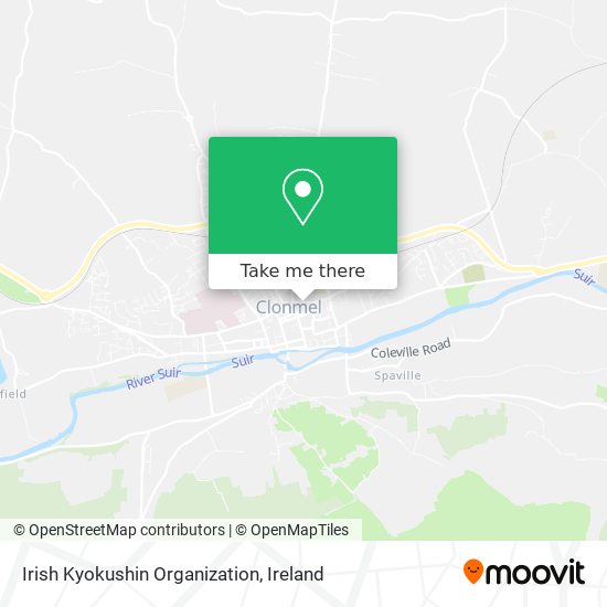 Irish Kyokushin Organization map