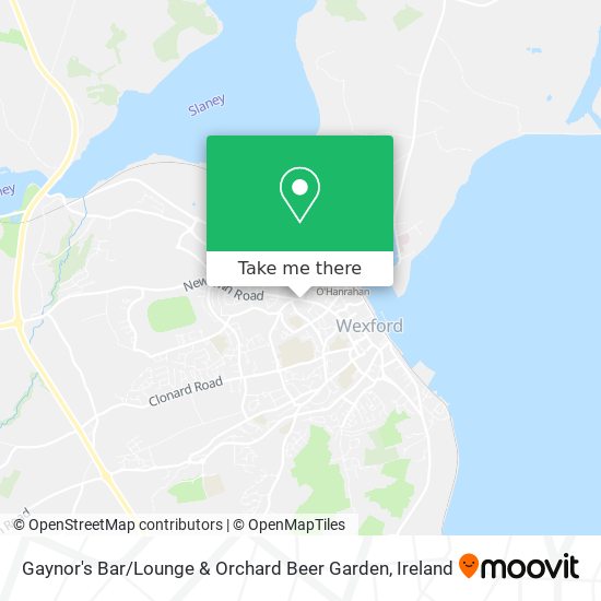 Gaynor's Bar / Lounge & Orchard Beer Garden map