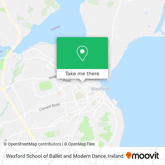 Wexford School of Ballet and Modern Dance map