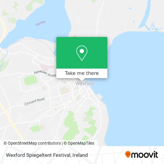 Wexford Spiegeltent Festival map
