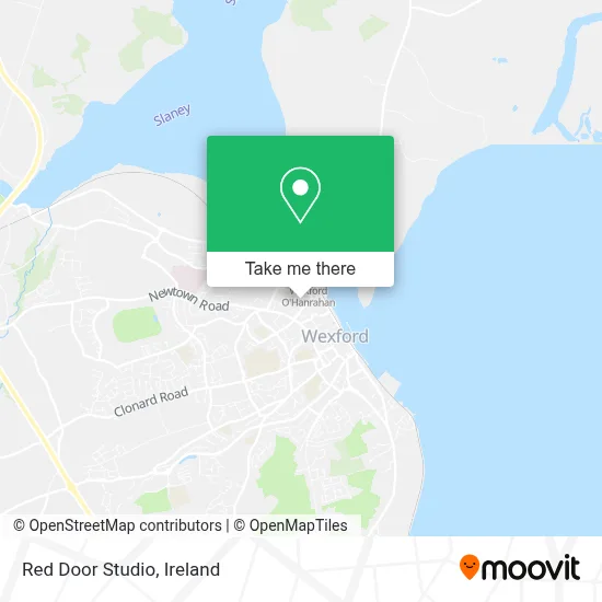 Red Door Studio map