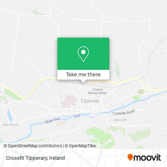 Crossfit Tipperary map