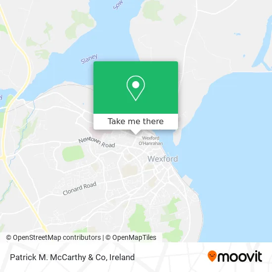 Patrick M. McCarthy & Co map