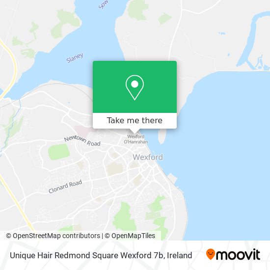 Unique Hair Redmond Square Wexford 7b map