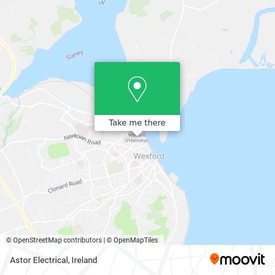 Astor Electrical map