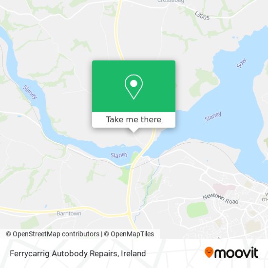 Ferrycarrig Autobody Repairs map