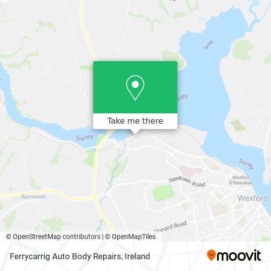 Ferrycarrig Auto Body Repairs map