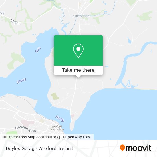 Doyles Garage Wexford map