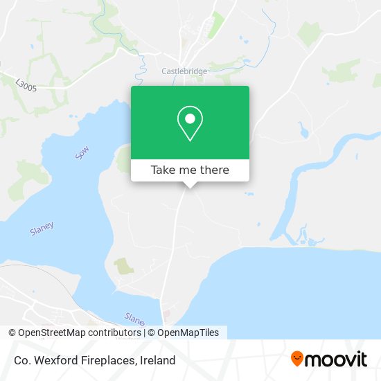 Co. Wexford Fireplaces map